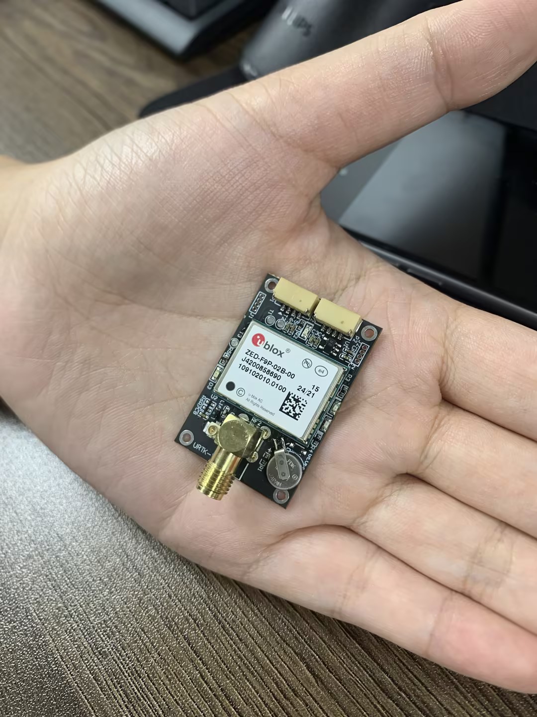 Drone Receiver - Modulo GPS UBLX ZED-F9P ZED-F9P-02B-00 RTK