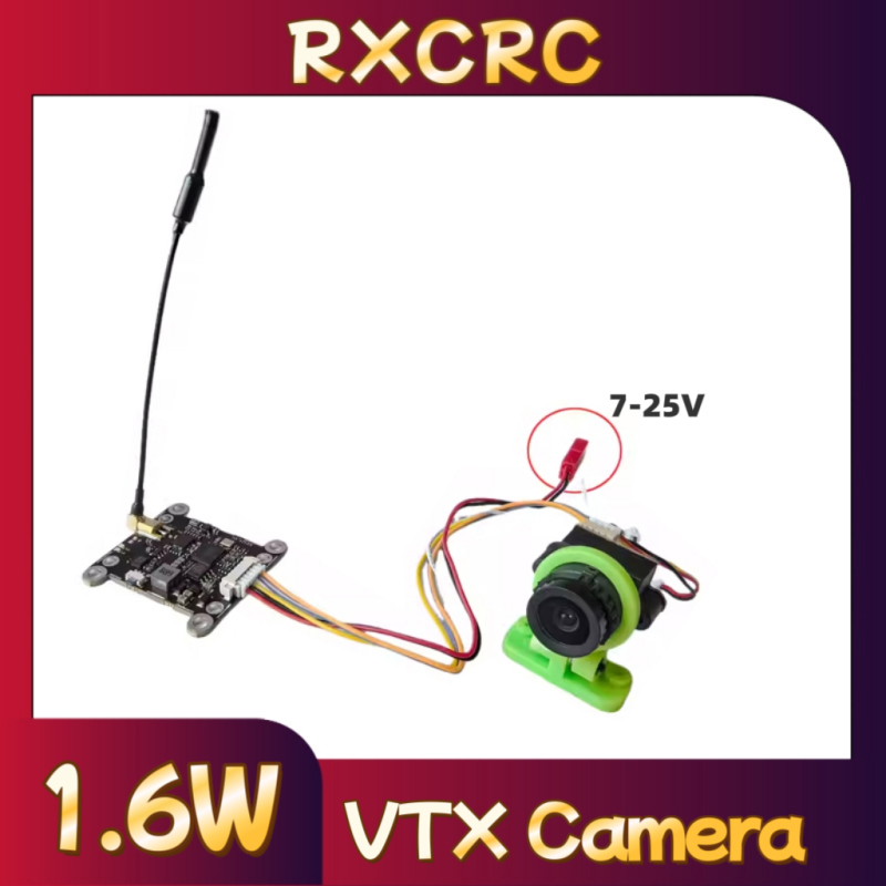 Drone Transmitter - Modulo RXCRC 5.8G 48CH 1.6W VTX