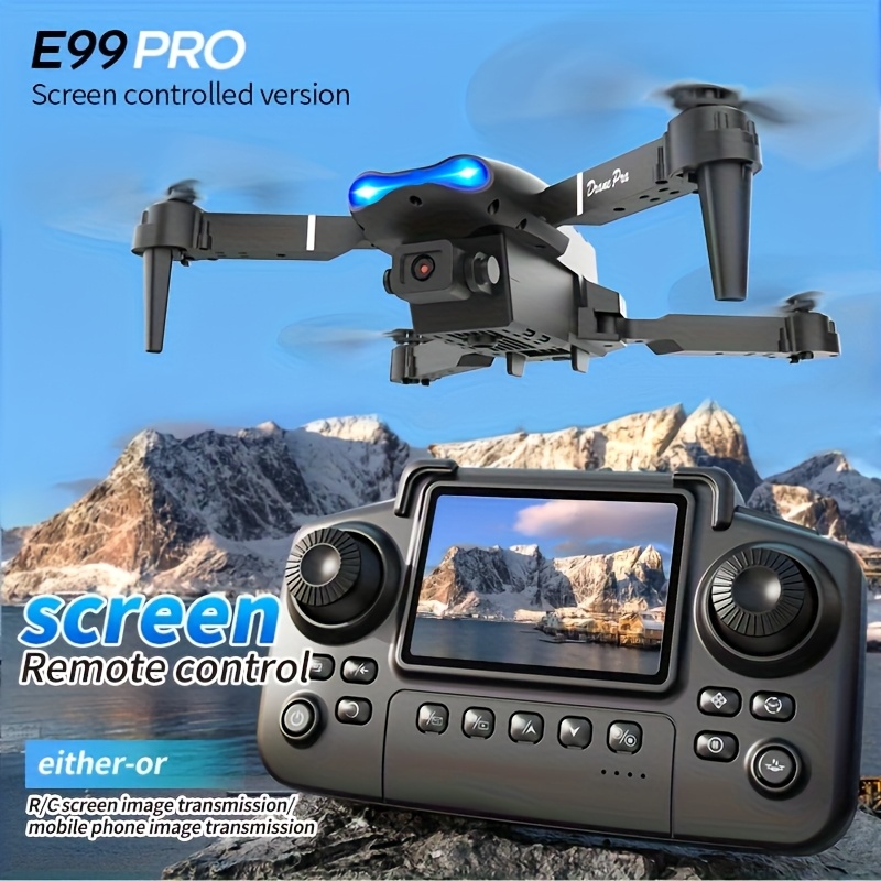 Drone Led Light - Drone pieghevole E99 PRO MAX con