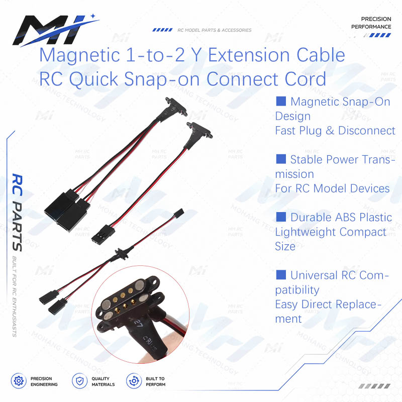 Drone Battery - Cavo di prolunga magnetico 1-a-2 con