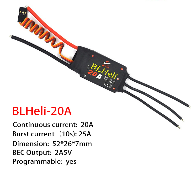 1-3 pezzi brushless ESC BLHeli - Drone Motor recensione e prezzo