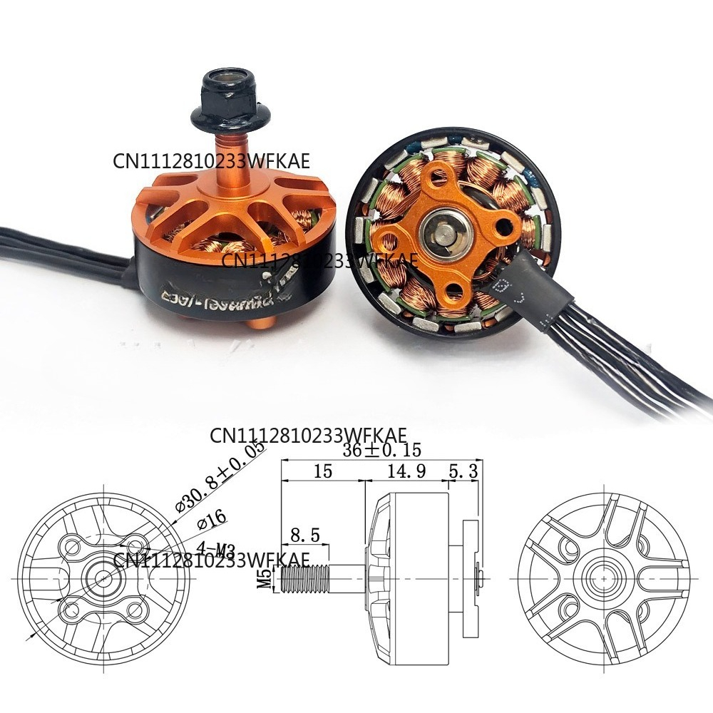 Motore brushless YSido 2507 18 - Drone Motor recensione e prezzo