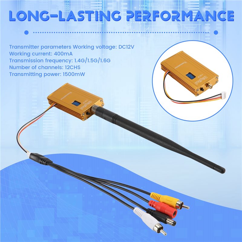 A48U 1.5G 1.5W FPV VTX 12CH 15 - Drone Transmitter recensione e prezzo